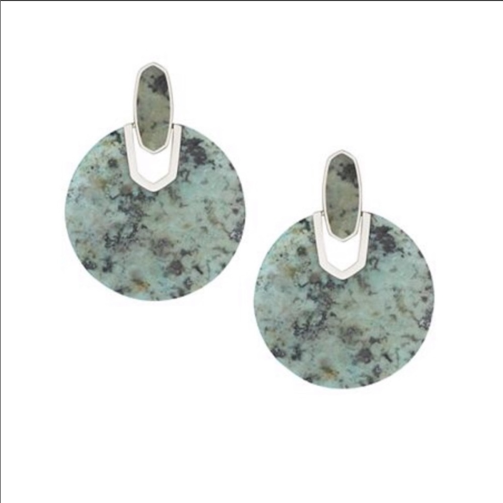 💛Kendra Scott Didi Turquoise Statement Earrings
